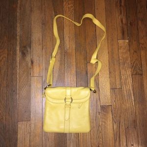 COLE HAAN REAL LEATHER SATCHEL PURSE